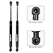 Maxpow Qty2 Front Hood Lift Support Strut Shocks Compatible with Range Rover 2003-2012 SG487001 Excluding LR3 LR4 & Sport (Ball Socket Claw (Steel) Type=10mm=3/8=.39)
