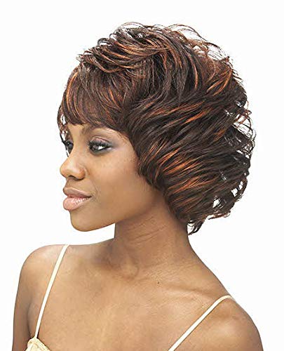 Stacy (1B Off Black) - Vanessa Synthetic Short Full Wig #TOP1