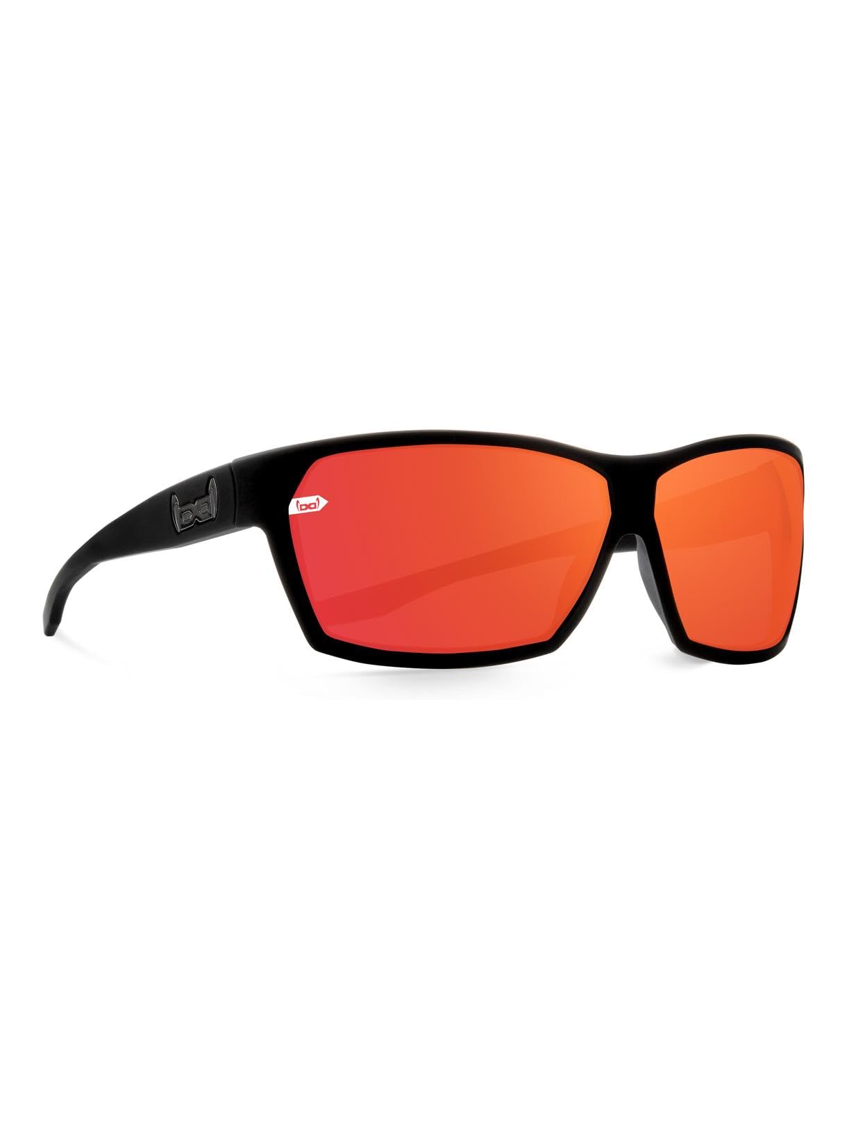 Gloryfy Unisex G26 Blast red Sonnenbrille, Black, M/L