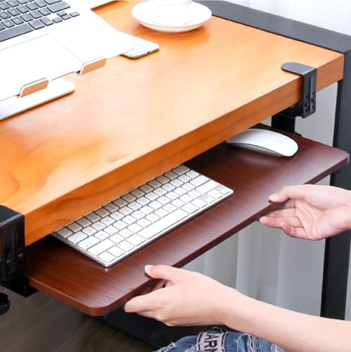 Kleine toetsenbordlade onder bureau uittrekbaar, ergonomische toetsenbordlade, toetsenbordlade onder bureau… - Image 4