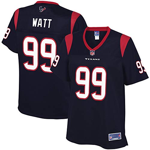 NFL PRO LINE Womens J.J. Watt Navy Houston Texans Player Team Jersey