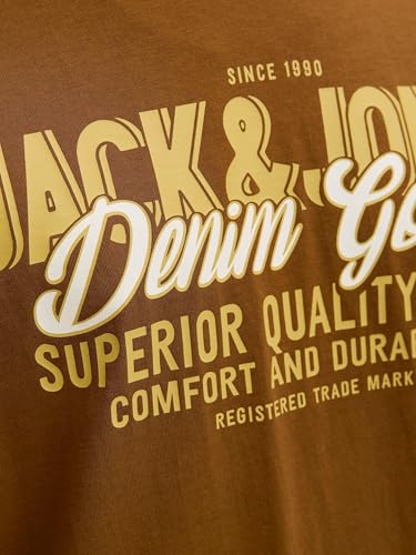 JACK & JONES Jjelogo Tee Ss O-Neck 2 Col Aw25 Sn – Ansicht 6