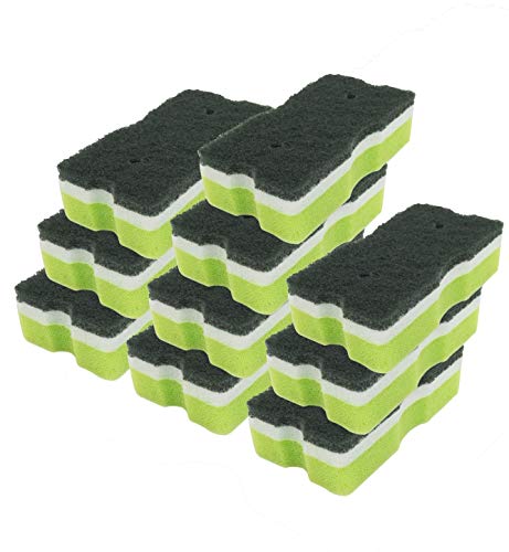 東和産業 キッチンスポンジ 泡シャキスポンジ ハード 10個組