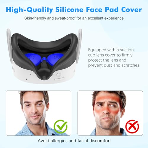 Accessoires VR pour Meta Quest 3S jouer sans risque de choc