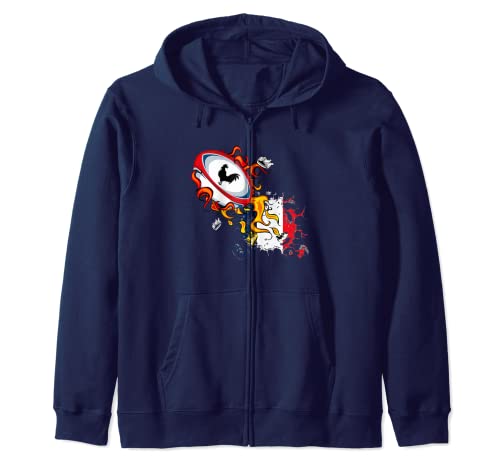 Maillot France Rugby XV de France Sweat à Capuche Cover