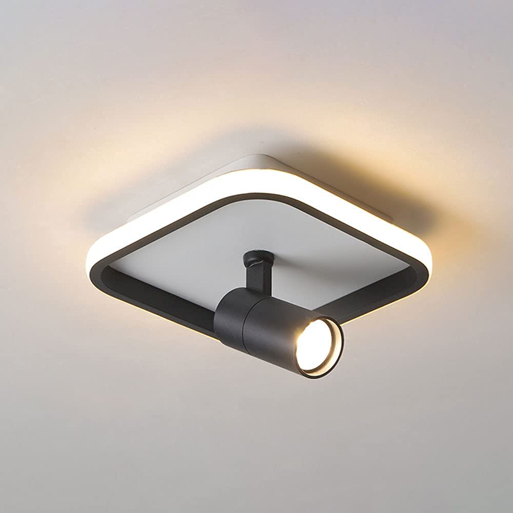 Spot de plafond 17W au design géométrique pour une architecture intérieure épurée
