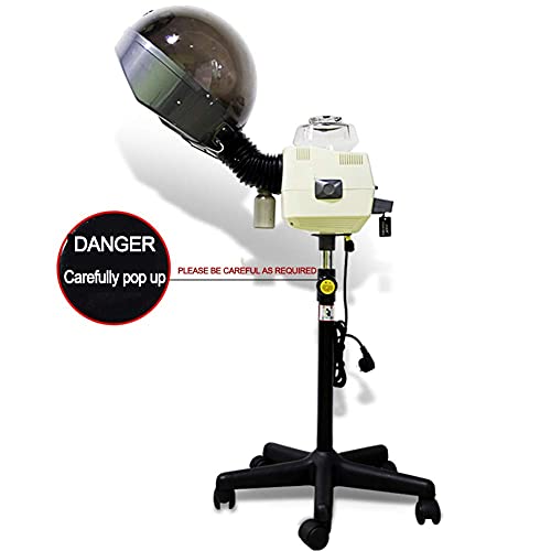 Vaporizzatore per capelli, macchina professionale per condizionare i capelli con supporto rotante, trattamento termico per salone di bellezza, 600 W