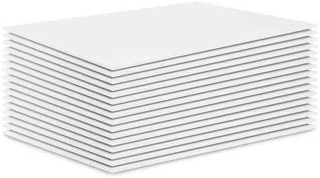 PP foamplaat met ps schuim kern wit mat - 3050x2050x19mm