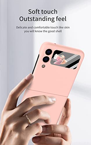 SHIEID Capa para Samsung Z Flip 3, Galaxy Z Flip 3, capa protetora de silicone ultrafina para Samsun