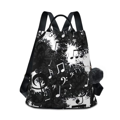 Mochila antirrobo de mujer con cremallera trasera para viaje y uso diario