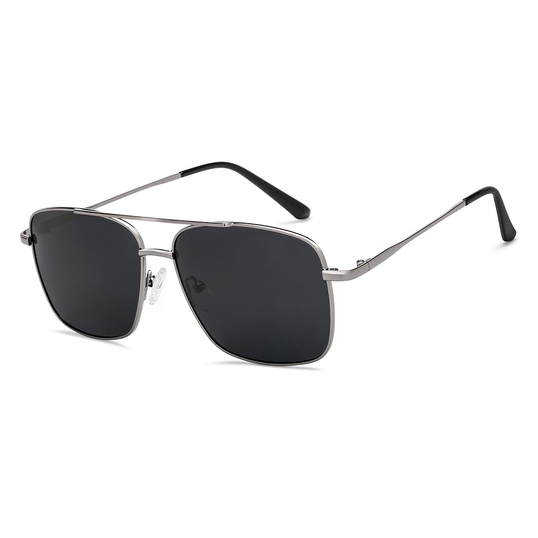 vincent chase eyewear Vincent Chase By Lenskart | Full Rim Rectangular | Polarized and 100% UV Protected | Men & Women | Large | VC S10802-picture-41