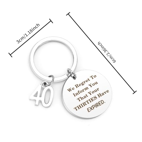 Birthday Gifts for Women Men Keepsake, Birthday Gifts for Her Him,Women Keyring,Presents for Men