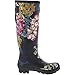 Joules Welly Print, Botas de Agua Mujer, Blue Anniversary Floral Camfloral, 40...