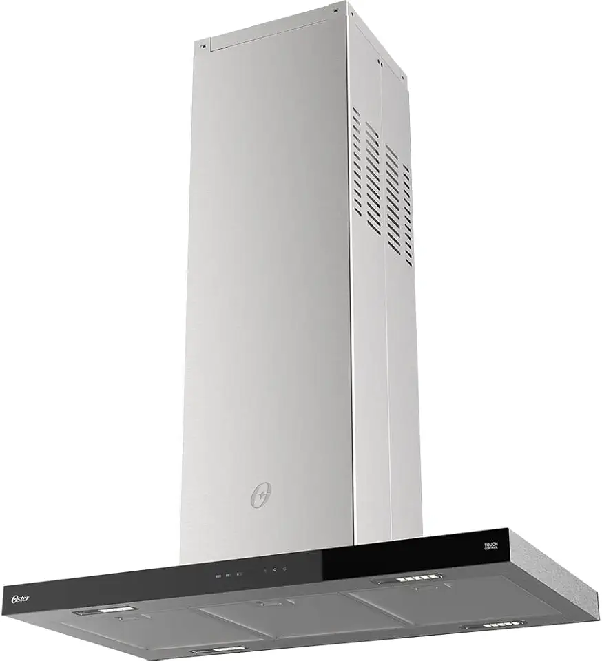 Coifa de Ilha Oster Inox Touch Control, 90cm, 110v, OCFA590