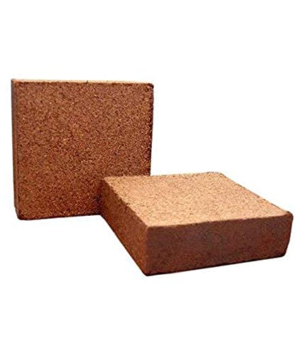 Image of SAPRETAILER Cocopeat Block 5Kg - Expands to 75 litres of Coco Peat Powder