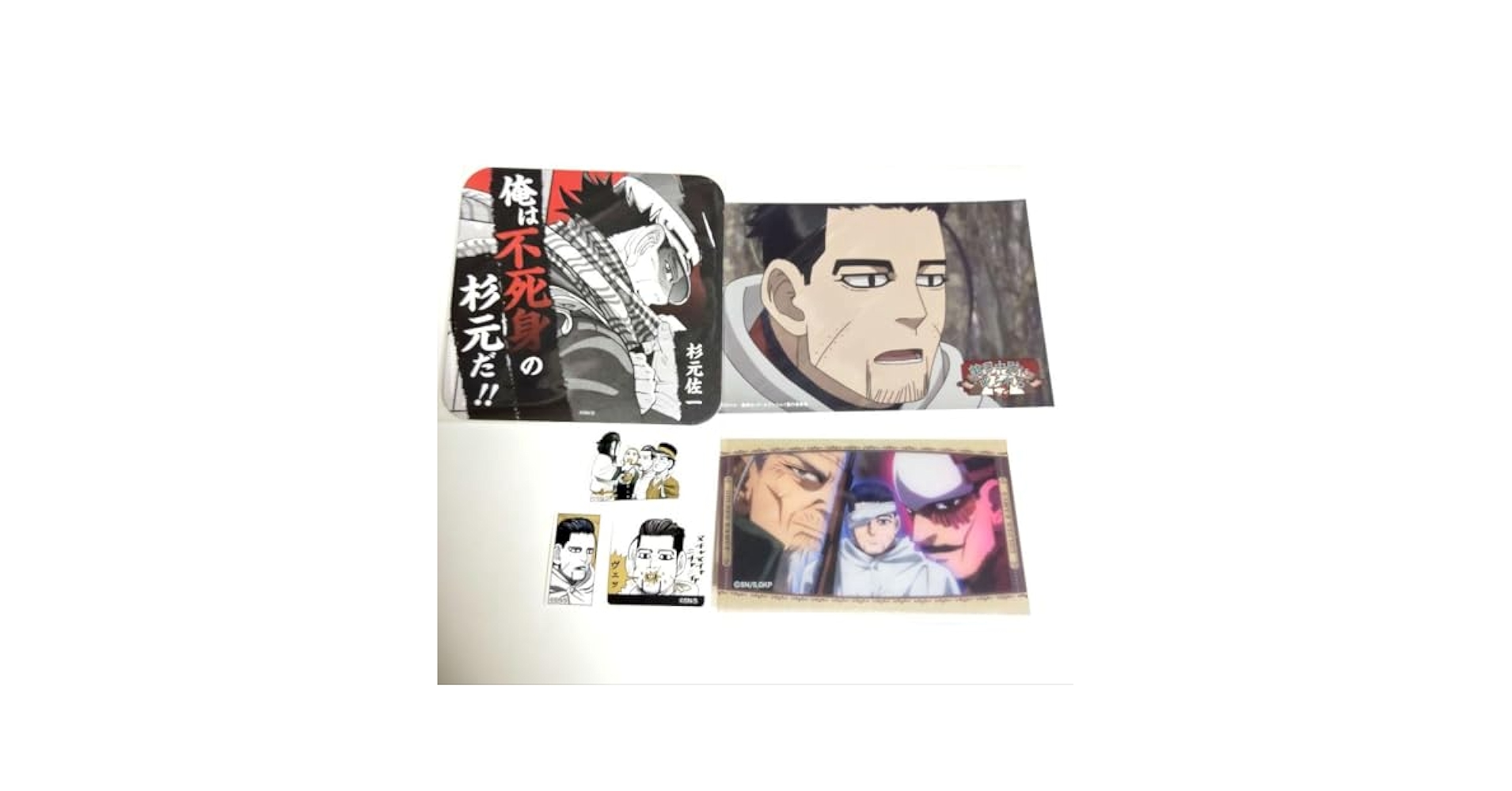 ゴールデンカムイ　鶴見中尉　グッズセット Amazon.co.jp: ゴールデンカムイ展鶴見中尉グッズセット DXYE8K