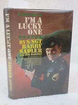 Hardcover S/Sgt Barry Sadler I'M A LUCKY ONE 1967 The Macmillan Co., NY First Edition [Hardcover] unknown Book