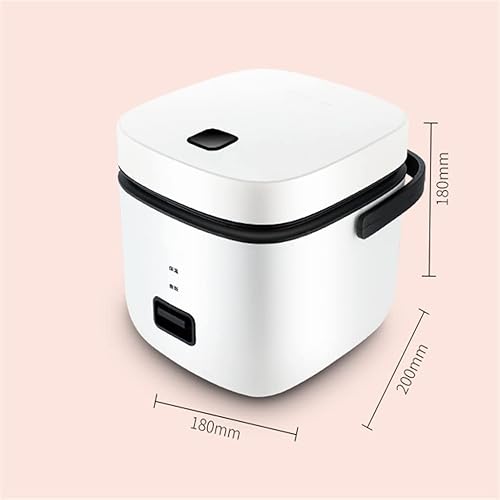 Miniatura 3 de CZDYUF - Mini olla de arrocera para el hogar dormitorio pequeña olla de arroz vapor inteligente 1-2 personas electrodomésticos antiguos