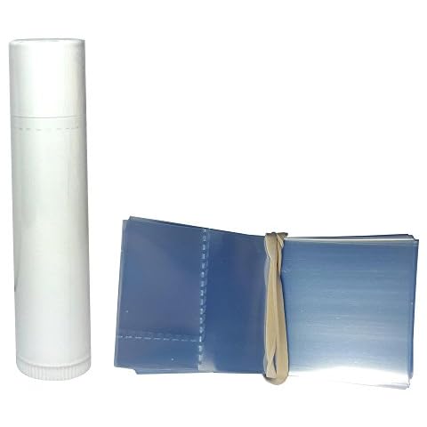 Lip Balm Shrink Band Fits Chapstick Style Lip Balm Tubes Bundle of 100 Cover
