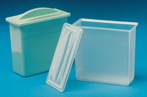 Tissue-Tek Slide Staining Set, Staining Dish, Green (Cs. of 12)