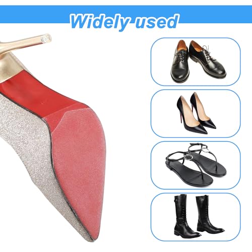 Image of 1Pcs Shoes Sole Protectors Self-Adhesive Sole Protector Roll with Anti-Slip Lattice Texture, Crystal Clear Sole Sticker for High Heels Outdoors(2m /6.56ft)