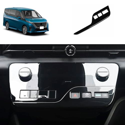 TERDARAY �V�^ �Z���i SERENA C28�^ e-power��p��p �R���\�[���p�l���J�o�[ �K�[�j�b�V�� �G�A�R���p�l�� ���h�~ ���� �p�[�c �A�N�Z�T���[ ABS������ 1PCS(�O���X�u���b�N)