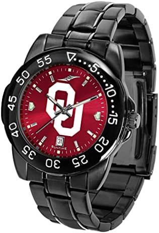 SunTime Oklahoma Sooners Fantom Sport AnoChrome Men’s Team Logo Watch SunTime Oklahoma Sooners Fantom Sport AnoChrome Men’s Team Logo Watch