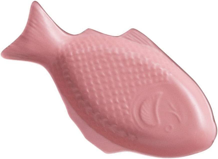 Exquisito plato llano de doble propósito, 1PC Vajilla de cerámica Plato creativo Plato en forma de pescado Almacenamiento Sartén de pescado for restaurante Cena en el hogar Cocina duradera Platos for