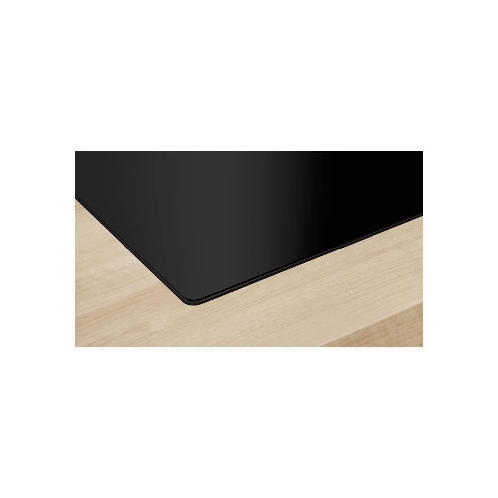 Bosch PVS611BB6E Serie 4 - Piano cottura a induzione, Zona Combi-Induzione | 60 cm, Nero, PowerBoost (induzione), Touch Select, Timer con funzione di spegnimento
