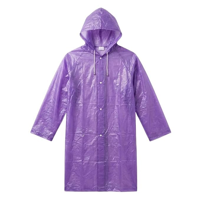 (3 years warranty Unisex Waterproof Rain Suit with Hood Full Body Raincoat Jacket and Pants Set Reusable Lightweight Rain Wear for Men Women Bike Riding Travel Hiking-image-17