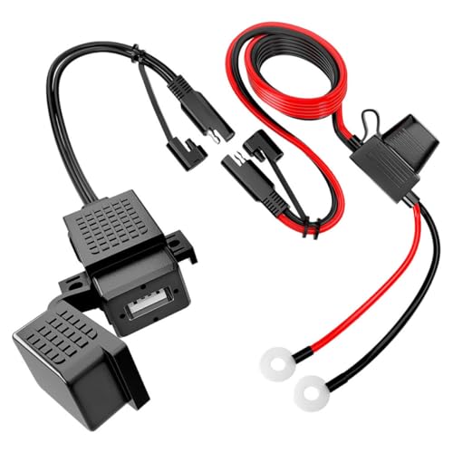 Adaptateur SAE vers USB 2.1A étanche pour bateau et moteur de pêche