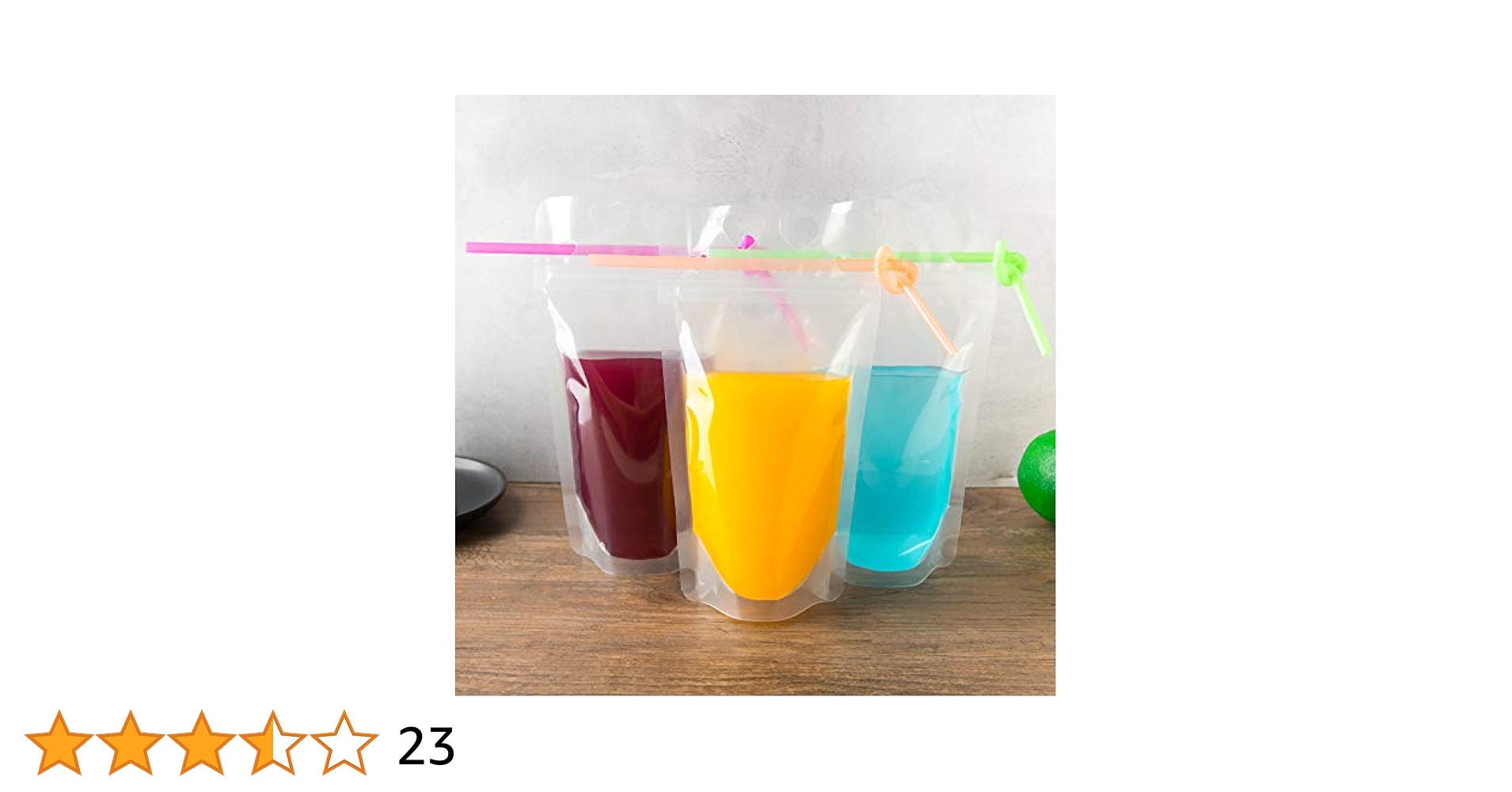 Amazon.co.jp: 100枚入り 350ml 飲料バッグ ジュース袋 飲料袋