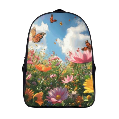 Sac à dos scolaire papillon pour enfant idéal pour les cours et les voyages