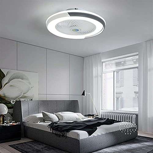 Ventilateur de plafond télécommande et lumière LED variable 40W moderne - 4