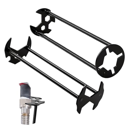 JIOOKEYU 2Pcs Multifunctional Sink Wrench Set New Four-jaw Hex Wrench 7 Sizes Faucet Tool for for Tight Spaces Maintenance Installation Removal Faucet Tools for Tight Spaces Kitchen Bathroom Home