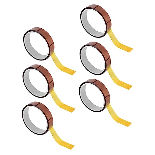 Alipis 6 Rolls High Resistant Tape Thermal Sublimation Kit Transfer Tape Electric for Sublimation Accessories