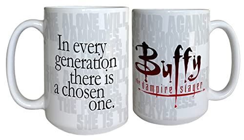 IIE, in Every Generation There is a Chosen One Buffy Vampire Slayer Grande tasse à thé/café 445 ml Cover