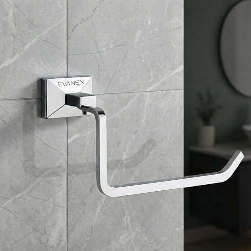Image of EVANEX EVANEX Napkin Hanger for Washbasin /Towel Ring /304 Stainless Steel Bathroom Towel Ring /Corrosion Resistant Towel Holder /Bathroom Accessories /Open Mouth Design for Easy Usage