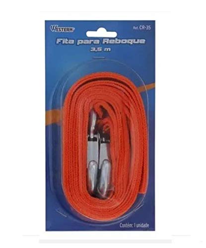 Corda Fita Cinta Reboque Automotivo Carro Barco Jet Ski