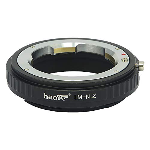 Adaptador manual de montura de lente Haoge para lentes Leica M LM, Zeiss ZM, Voigtlander VM a cámara Nikon Z, como Z6 y Z7 miniatura 2