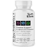 Probiotic Supplement for 15 Day Cleanse | Guaranteed Shelf Stable Probiotics for Digestive & Colon H