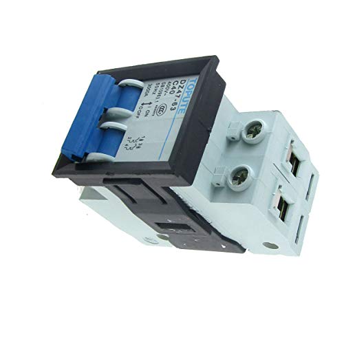 Aexit AC 400V Circuit Breakers 40A 2P Miniature Mini Circuit Breaker Miniature Circuit Breakers DZ47-63 C40