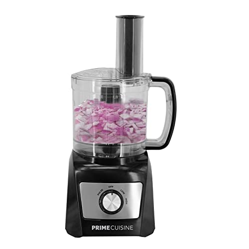 Prime Cuisine Electric Vegetable Chopper & Food Processor,...