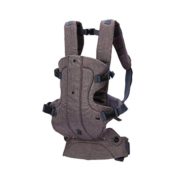 Fillikid Bauchtrage - Babytrage Carrier Walk melange grau
