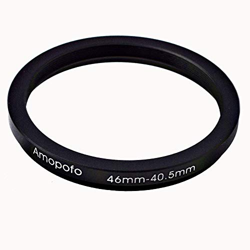 Image of 46mm to 40.5mm /46mm-40.5mm Step-Down Ring Filter Adapter for All Brands UV,ND,CPL,Metal Step-Down Ring Adapter