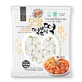 Korean Rice Cake, Tteokbokki, Fun-Shaped & Chewy, 1 Pack (2 Individual Package) Vegan, Non-GMO, Gluten-Free, Easy to Cook, 14.10oz per Pack (2 Pack) (14.1 OZ)