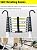 Telescoping Ladder, Telescopic Aluminum Ladders Extendable with Hook Lightweight 330lb Capacity Perfect for Home Loft & Outdoor Use(6.3m/20.5ft)