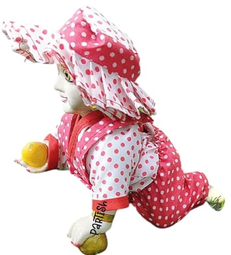 Image of Partish Laddu Gopal Summer Dress with Cap (Pack of 4) l Ladoo Gopal Cotton Dress l Kanha Ji Poshak Size 0 1 2 3 4 5 6 (Design D, Size 1)