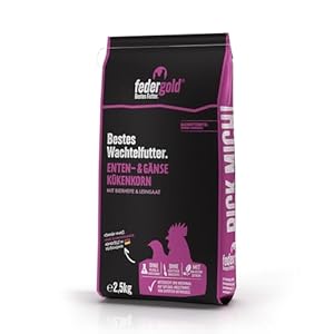 DuckGold Enten- & Gänsekükenkorn 2, 5kg – Aufzuchtfutter für Enten & Gänse ab dem 1. Tag | Optimales Kükenfutter mit Vitaminen & Mineralien | Ohne Palmöl & Gentechnik, in Deutschland hergestellt