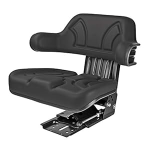 DEMA Tractorzitting m armleuning zw ST 10